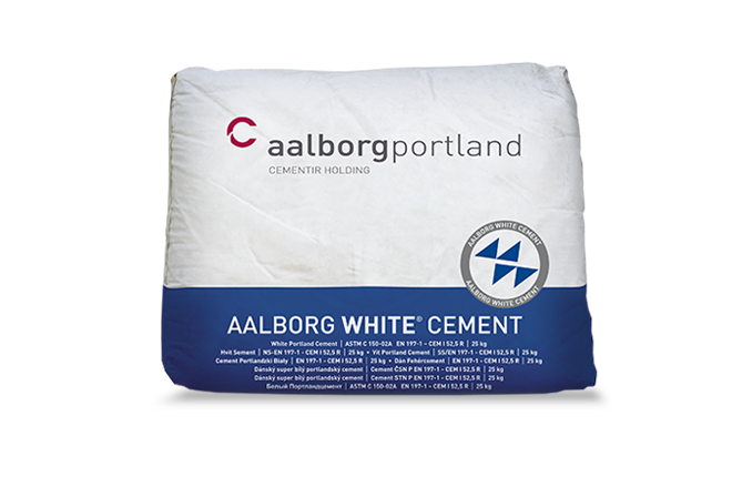 Aalborg White (FR) CEM I 52.5 R (Made in Denmark)