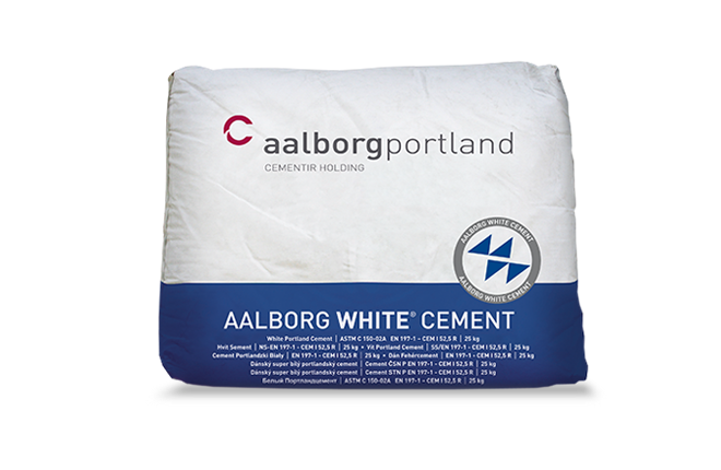 Aalborg White (FR) CEM I 52.5 R (Made in Denmark) Aalborg White (FR) CEM I 52.5 R (Made in Denmark)
