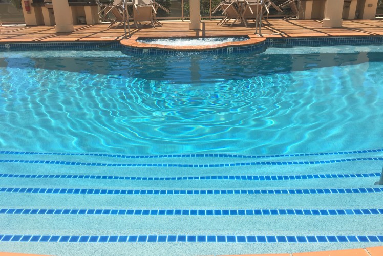 Park Avenue in Southbank, Brisbane, Installer: Just Swimming Pool Renovations