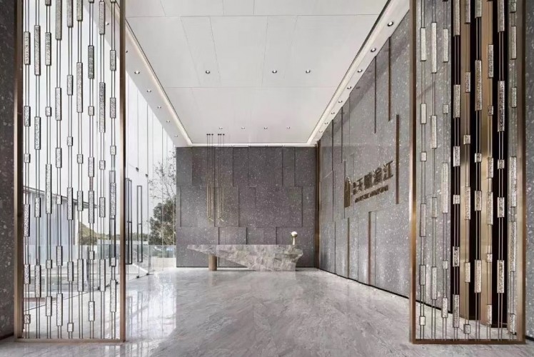 Wuhan Jingrui Tianfu Riverside Real Estate Sales CenterTerrazzo Tile