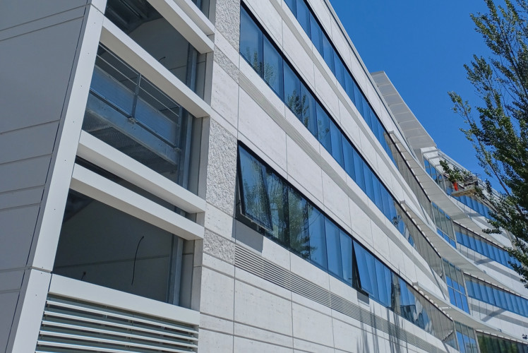 D-Carb based precast concrete cladding