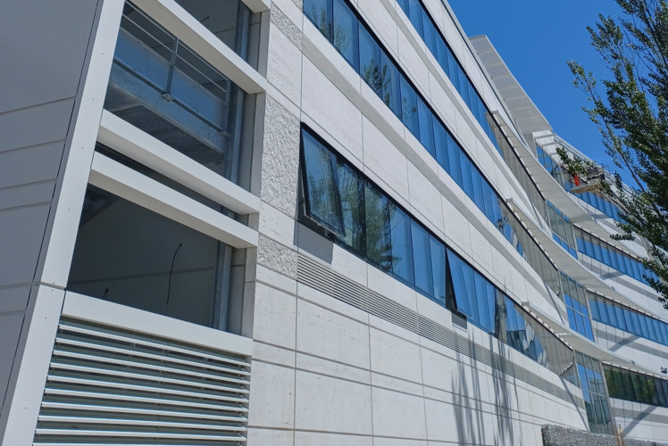 D-Carb based precast concrete cladding