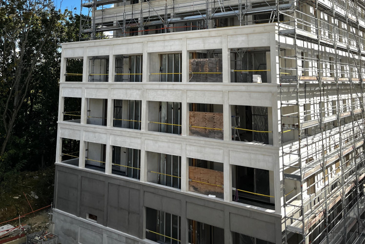 Aalborg White Cast-In-Situ White Concrete Building