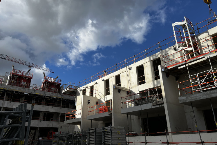 Aalborg White Cast-In-Situ White Concrete Building